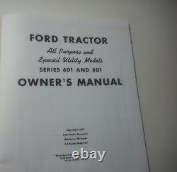 12 volt tractor Conversion Kit & Ford 601/801 Speedomatic Owners Manual NEW
