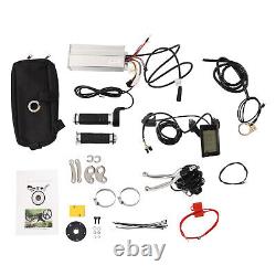 1200W 25'' Front Wheel Electric Bicycle Conversion Kit E Bike Motor Hub LCD