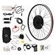 1200w 48v 25'' E Bike Motor Hub Lcd Front Wheel Electric Bicycle Conversion Kit