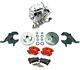 1964 1972 Gm A-body 2 Drop Manual Disc Brake Conversion Kit Chrome Red Wilwood