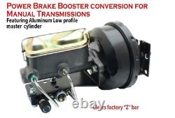 1964-66 Mustang Power Brake Booster Conversion Manual transmission-low profile