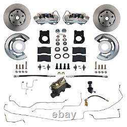 1965 1965 1966 Ford Mustang Front Disc Brake Conversion Kit Manual with line kit