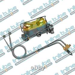 1966 Gm A-Body Manual Drum Brake Dual Master Cylinder Conversion Kit With Lines