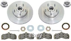 1967 1968 Camaro Manual Disc Brake Conversion Kit 4 Piston & 1 Piece Rotors