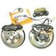 1967 Gm Pontiac Gto Dual Piston Manual Disc Brake Conversion Kit