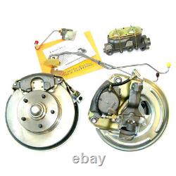 1967 Pontiac GTO LeMans Single Piston Manual Disc Brake Conversion Kit