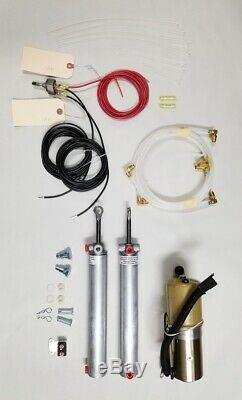 1968-1972 GTO Lemans Convertible Manual To Power Pump Hose Cylinder Kit New