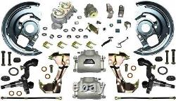1969 Camaro Manual Disc Brake Conversion Kit Single Piston & 1 Piece Rotors