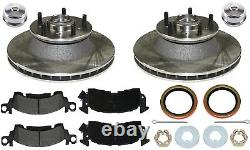 1969 Camaro Manual Disc Brake Conversion Kit Single Piston & USA 2 Piece Rotors