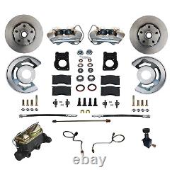 1971-73 Ford Mustang Cougar Manual Front Disc Brake Conversion Kit -easy install