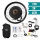 20 E-bike Conversion Kit Rear Wheel Electric Bicycle Motor Hub Kit 72v 2000w