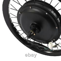 20 Inch Electric Bicycle Rear Wheel Hub Motor E-Bike Conversion Kit 72V 2000W