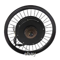 20 Inch Electric Bicycle Rear Wheel Hub Motor E-Bike Conversion Kit 72V 2000W