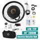 20 Inch Rear Wheel Motor E-bike Electric Bicycle Conversion Kit 72v 2000w New