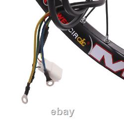 26 2000W Electric Bicycle Rear Wheel Motor & Rim E-Bike Conversion Kit LCD 72V