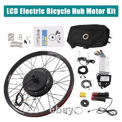 26 72V 2000W E-bike Rear Wheel Hub Motor Electric Bicycle Conversion Kit USA