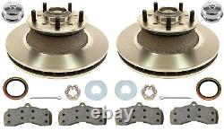 67 68 Camaro Manual Disc Brake Conversion Kit 4 Piston & Import 2 Piece Rotors