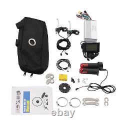 72V 2000W 26'' Rear Wheel Electric Bicycle Conversion Kit E Bike Hub Motor withLCD