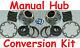 Auto To Manual Wheel Hubs Conversion Kit Nisan Gq Gu Y60 Y61 Patrol Complete New