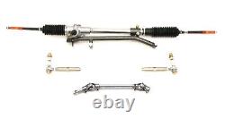 BMR RK002H 93-02 GM F-Body Manual Steering Conversion Kit, with Stock K-Member BLK