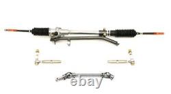BMR RK002H Manual Steering Conversion Kit Use With Stock K-Member Only Black