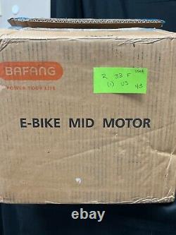 Bafang Black Heavy Duty Powerful Ebike Mid Motor Conversion Kit With Manual