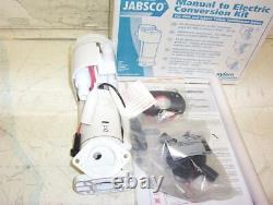 Boaters' Resale Shop of TX 2205 1457.02 JABSCO MANUAL TO ELECTRIC CONVERSION KIT