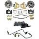 Cj Classics Power Disc Brake Conversion Kit 4-lug Front For Manual Transmissi