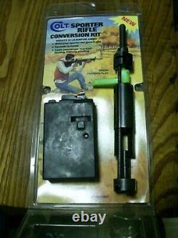 COLT SPORTER rifle conversion kit. 223 to 22LR Complete w manual 10 Rd magazine