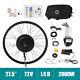 E-bike Motor 27.5 Rear Wheel Lcd Electric Bicycle Conversion Kit Set 2000w