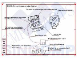 EX100/120/200/220-2/3 Conversion Kit For Hitachi Excavator With Install Manual