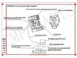 EX200-2/3 EX220-2/3 Conversion Kit For Hitachi Parts with English Install Manual