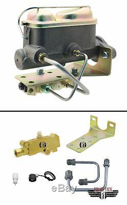 Ford Mustang Disc Brake Conversion with Manual Master Cylinder / Rod Kit 1964-73