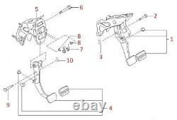 GTR Clutch Brake Pedals Auto to Manual Conversion Kit R34 GTT Skyline RB25DET