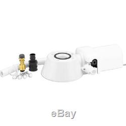 Jabsco Boat Marine RV 12V Manual-Electric Toilet Conversion Kit Compact/Reg Bowl