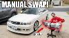 Jzx100 Chaser Manual Conversion Begins R154 1jz Part 1