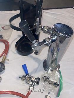 Kegerator Conversion Kit With Two Taps and Regulators