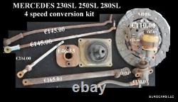 MERCEDES 230sl -280sl 4 speed manual transmission conversion kit W113 Pagoda