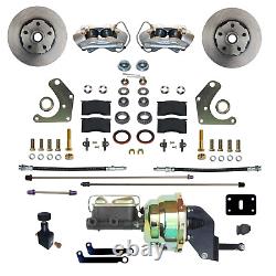 Manual Drum to Power Front Disc Brake Conversion Kit 1965-72 Chrysler Newport