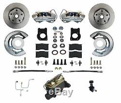 Manual Front Disc Brake Conversion Kit, Factory look and Fitment