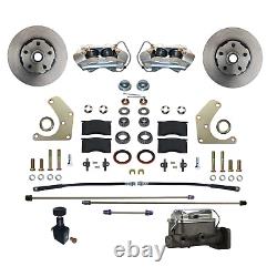 Manual Front Disc Brake Conversion Kit for 1965-72 Dodge Dart 5 x 4.5 Wheels