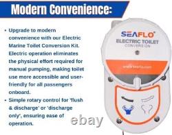 Manual to Electric Marine Toilet Conversion Kit 12V