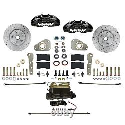 MaxGrip Lite 4 Piston Manual Front Disc Conversion Kit for 1959-68 Ford Galaxie