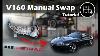 Mk4 Supra Manual Conversion V160 Swap Auto To 6 Speed How To