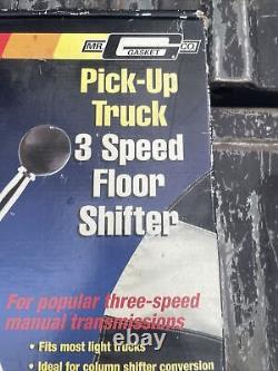 NOS Mr. Gasket 7667 Universal Truck 3 Speed Manual Floor Shifter Conversion Kit