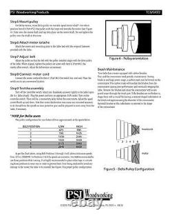 PSI Woodworking TCLVSKIT2 Variable Speed Lathe Conversion Kit