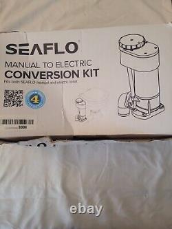 SEAFLO Manual to Electric Marine Toilet Conversion Kit