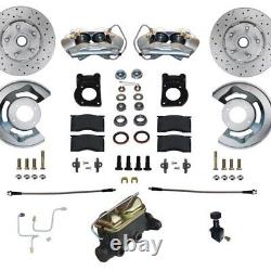 Scott Drake DBC-A120-BB-DS Manual Front Disc Brake Conversion Kit Big Bearing