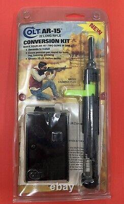 Vintage Colt 22LR Sporter Conversion kit With 1 mag and Instructions