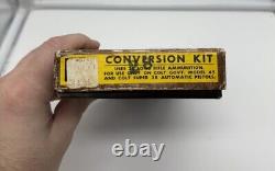 Vintage Colt Ace Conversion Kit. 22 LR NIB With Manuals, Wax Paper, Magazine